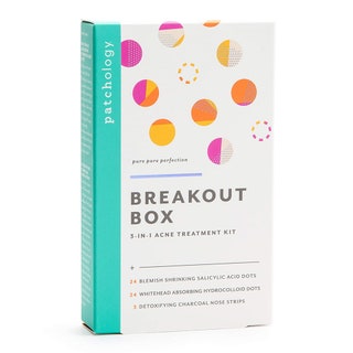 Patchology Breakout Box 3in1 Acne Treatment Kit on white background