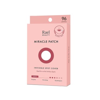 Rael Beauty Miracle Patch Invisible Spot Cover in pink cardboard box on white background