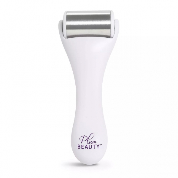 Plum Beauty Cooling Facial Roller on white background